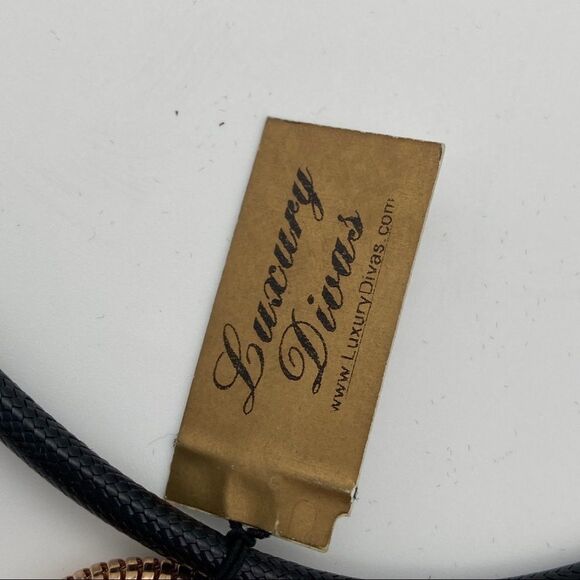 🍭6/$30 New Luxury Divas Fringe Chain Tassel Necklace - Picture 4 of 6